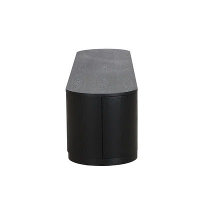 Anja 2.2m TV Entertainment Unit - Full Black