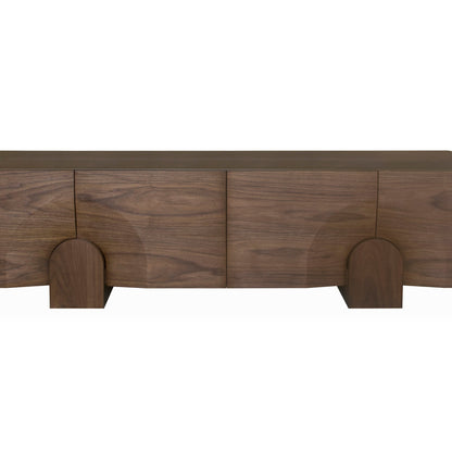 Alisha 2.2m TV Entertainment Unit - Light Walnut