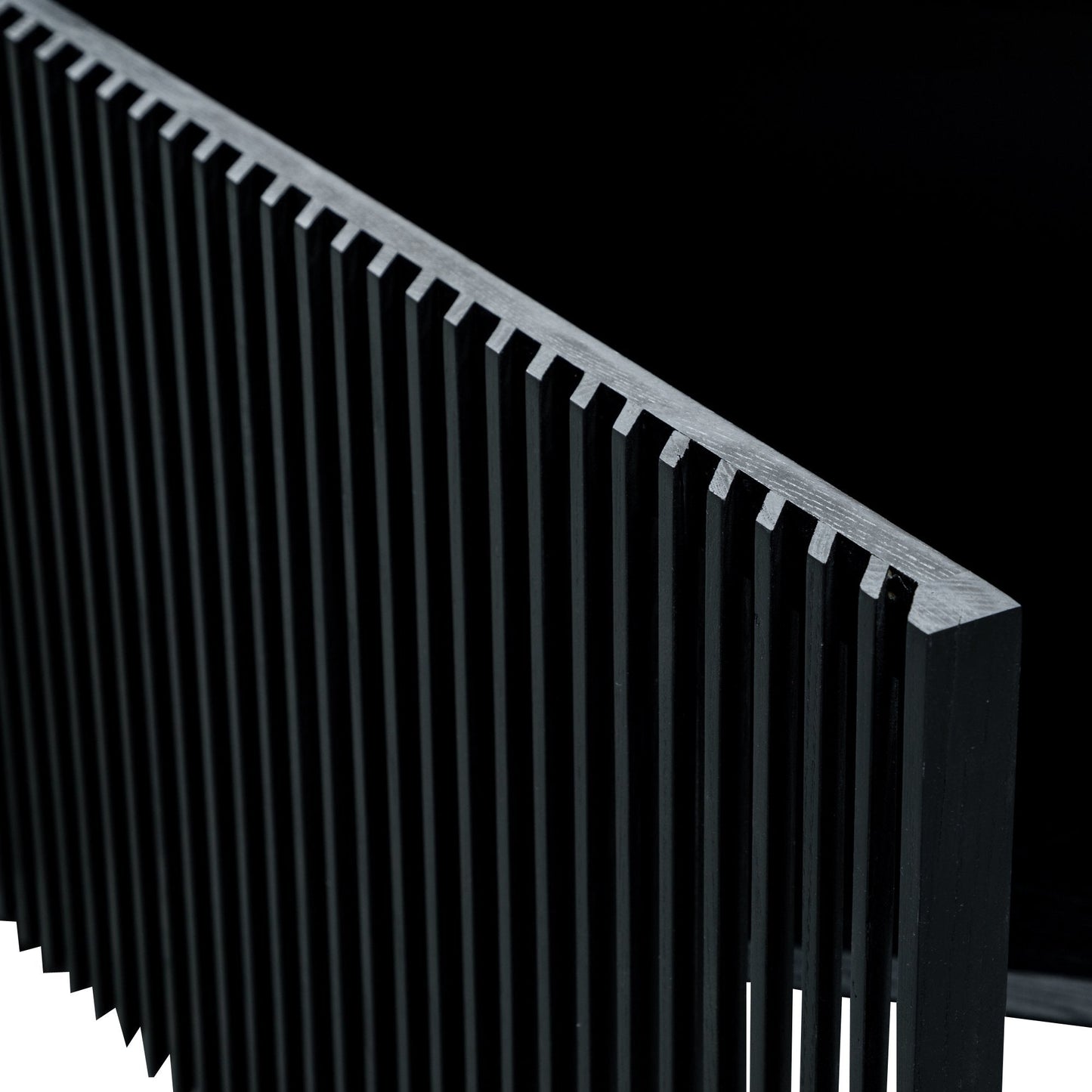 Dahlia 2m Wooden TV Entertainment Unit - Black