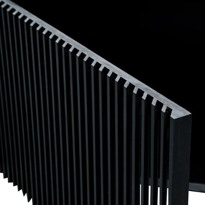 Dahlia 2m Wooden TV Entertainment Unit - Black