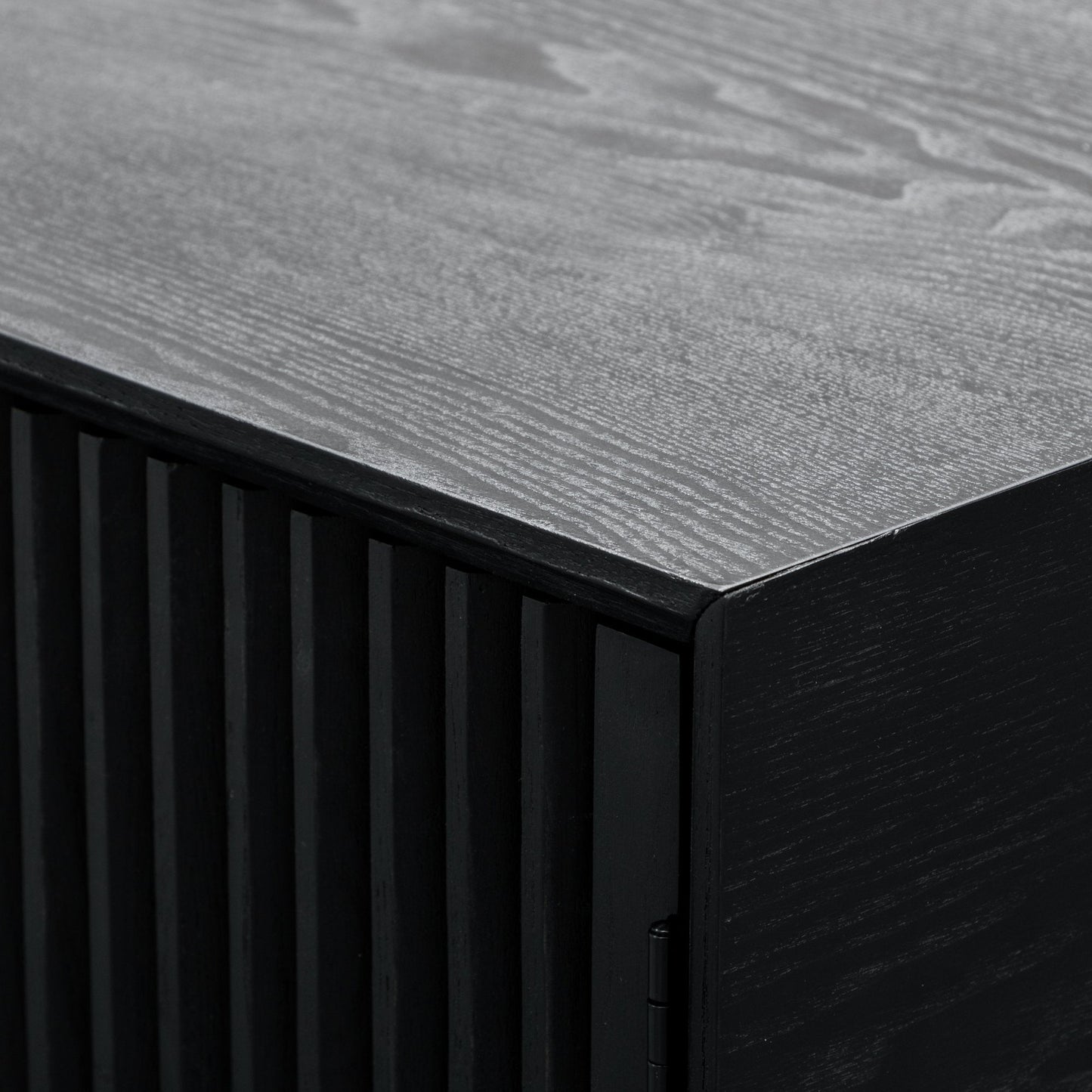 Dahlia 2m Wooden TV Entertainment Unit - Black