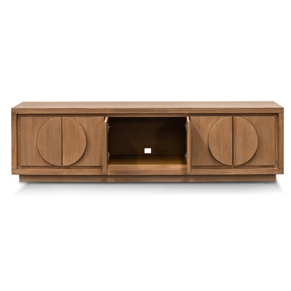 Bonnie 2m TV Entertainment Unit - Dusty Oak