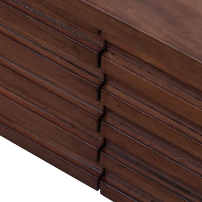 Amparo 2.2m TV Entertainment Unit - Walnut