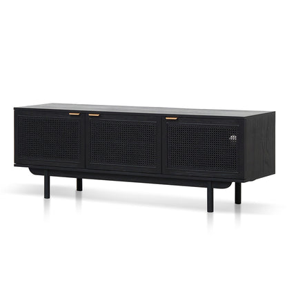Benitez 1.7m ELM TV Entertainment Unit - Full Black