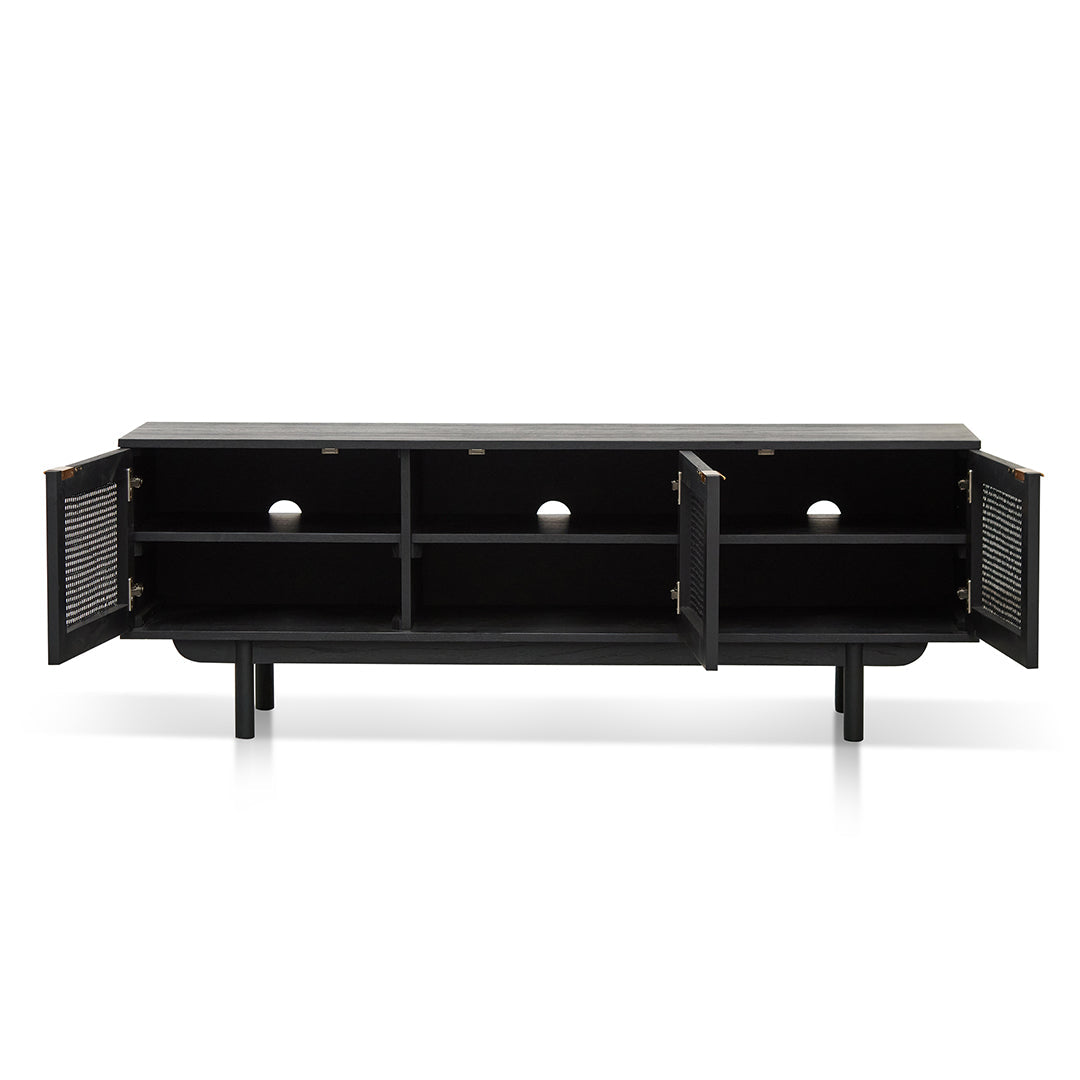 Benitez 1.7m ELM TV Entertainment Unit - Full Black