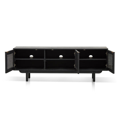 Benitez 1.7m ELM TV Entertainment Unit - Full Black