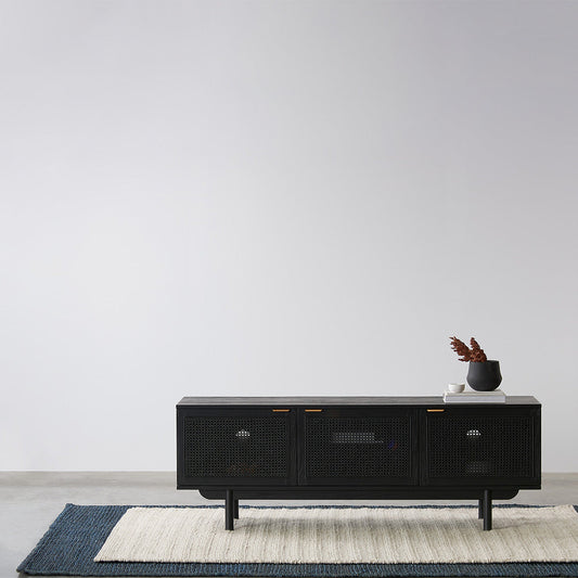 Benitez 1.7m ELM TV Entertainment Unit - Full Black