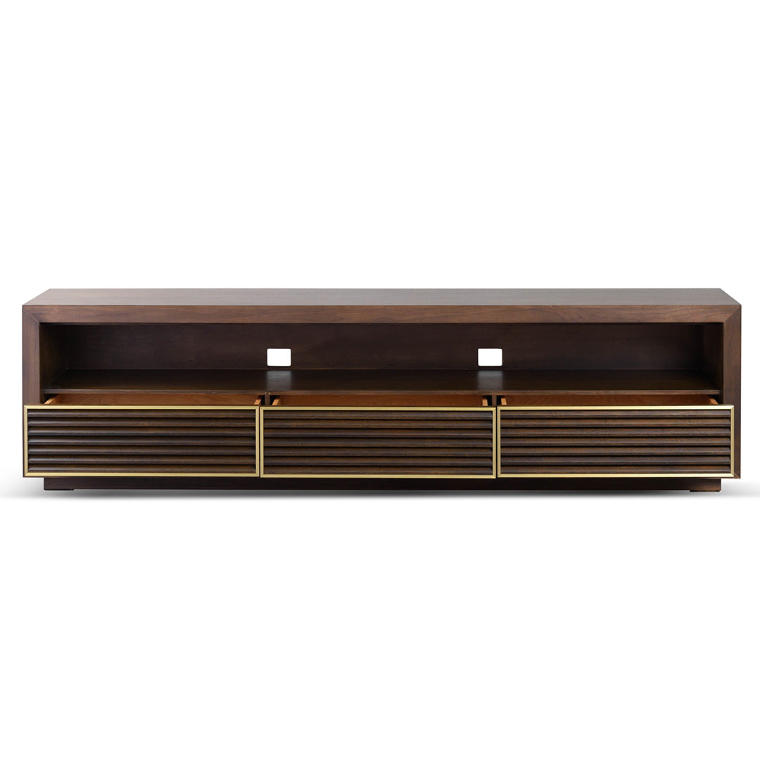 Claude 2m TV Entertainment Unit - Walnut