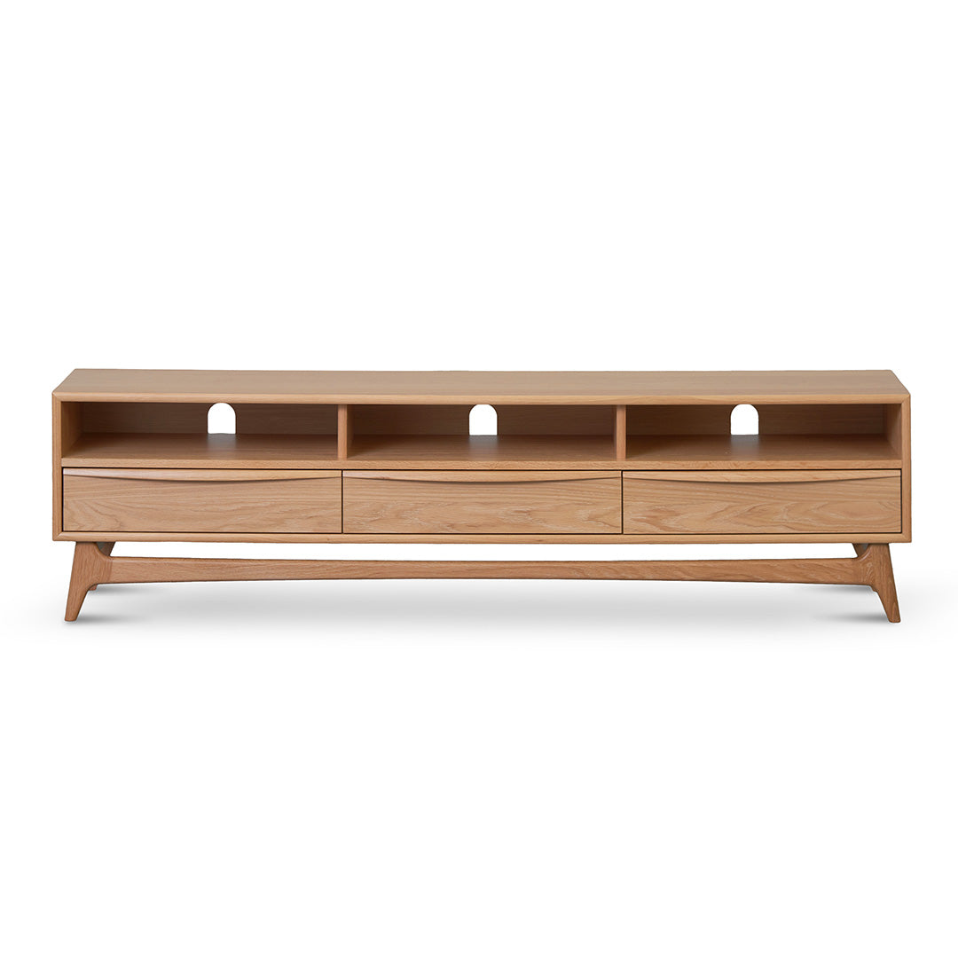 Brendon 1.8m TV Entertainment Unit - Natural Oak