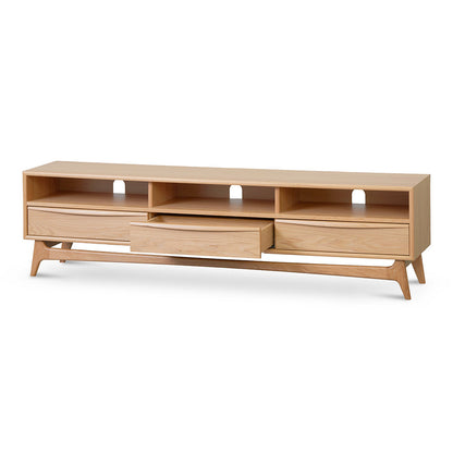 Brendon 1.8m TV Entertainment Unit - Natural Oak