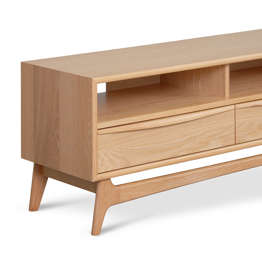 Brendon 1.8m TV Entertainment Unit - Natural Oak
