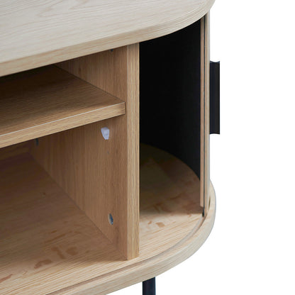 Dania 1.6m TV Entertainment Unit - Natural