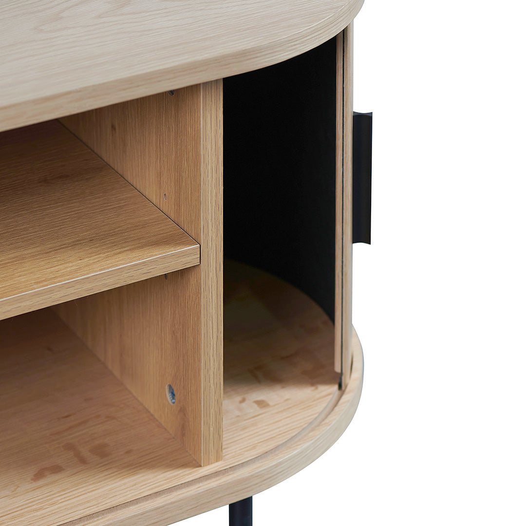 Dania 1.6m TV Entertainment Unit - Natural