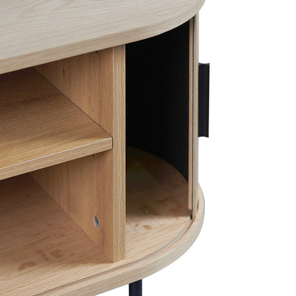 Dania 1.6m TV Entertainment Unit - Natural