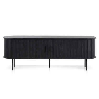 Dania 1.6m TV Entertainment Unit - Full Black