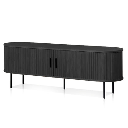 Dania 1.6m TV Entertainment Unit - Full Black