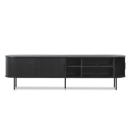 Dania 2m TV Entertainment Unit - Full Black