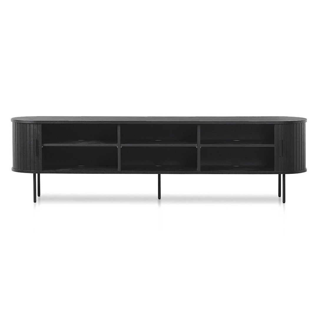Dania 2m TV Entertainment Unit - Full Black