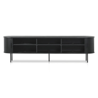 Dania 2m TV Entertainment Unit - Full Black