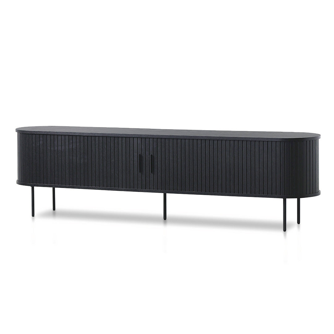 Dania 2m TV Entertainment Unit - Full Black