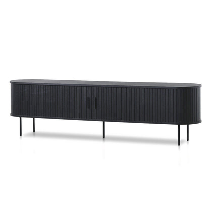 Dania 2m TV Entertainment Unit - Full Black