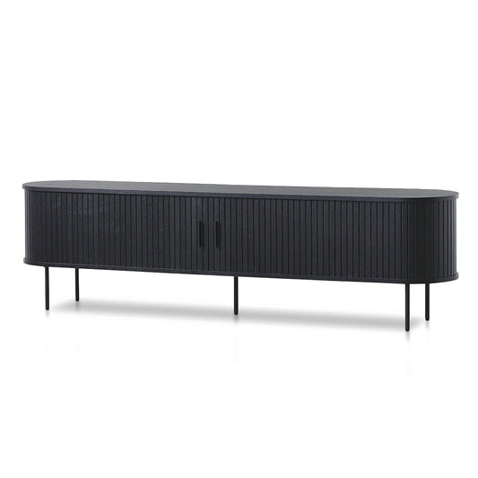 Dania 2m TV Entertainment Unit - Full Black