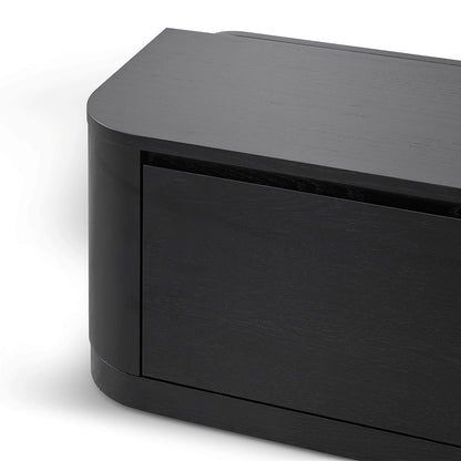 Anna Extendable TV Entertainment Unit - Full Black Oak