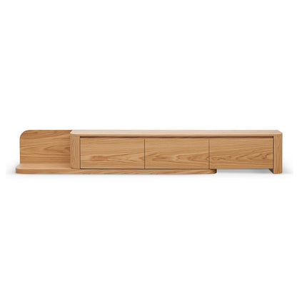 Anna Extendable TV Entertainment Unit - Natural Oak