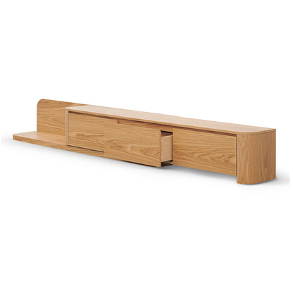 Anna Extendable TV Entertainment Unit - Natural Oak