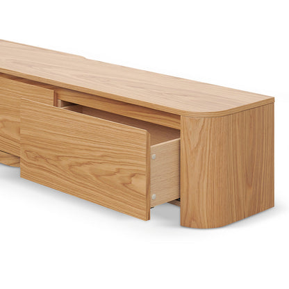 Anna Extendable TV Entertainment Unit - Natural Oak