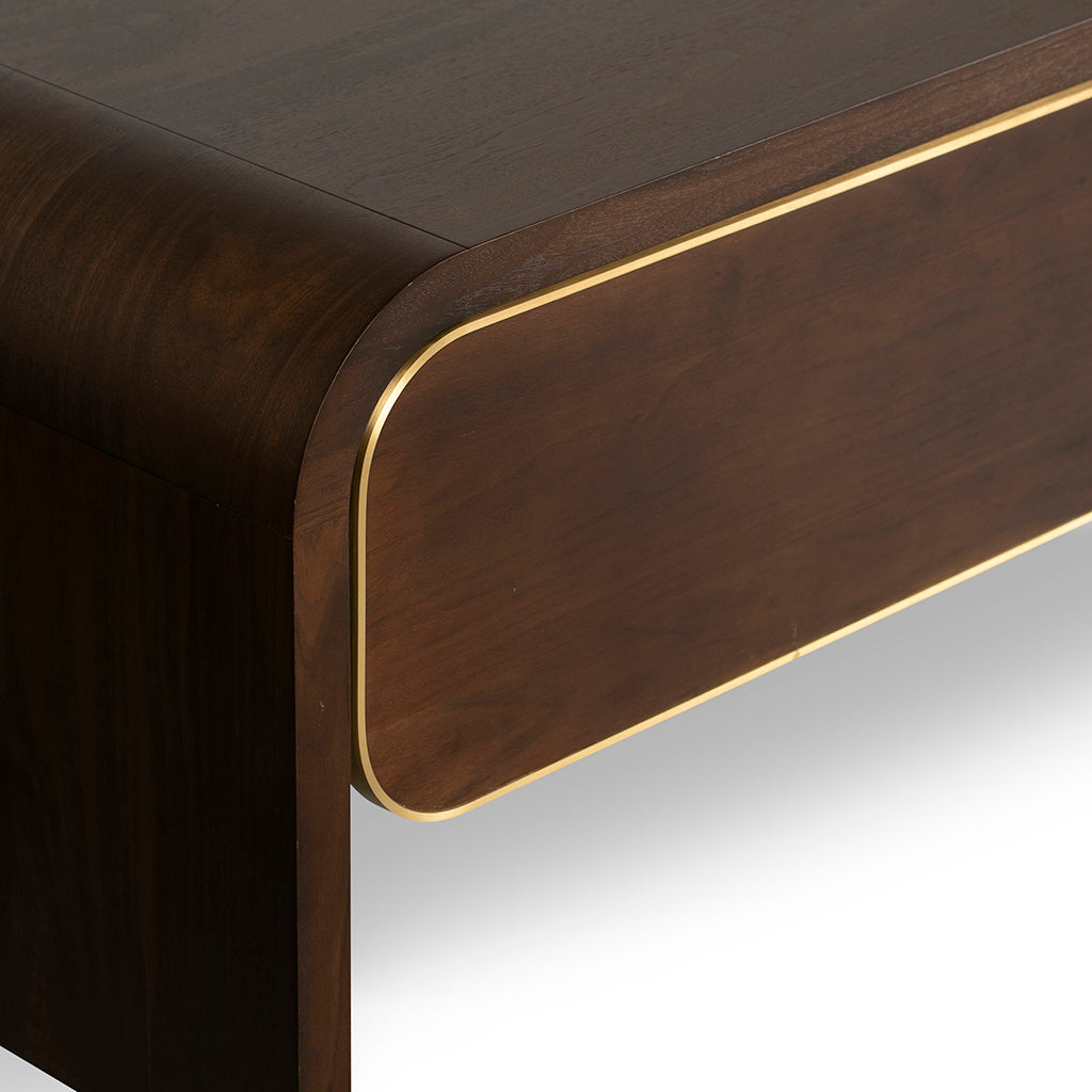 Boran 2m TV Entertainment Unit - Walnut