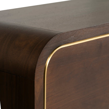 Boran 2m TV Entertainment Unit - Walnut