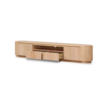 Adsila 2.4m TV Entertainment Unit - NZ Natural Ash