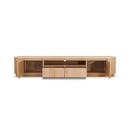 Adsila 2.4m TV Entertainment Unit - NZ Natural Ash