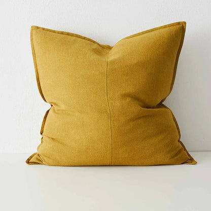 Como Linen Stonewashed Vintage Look Cushion