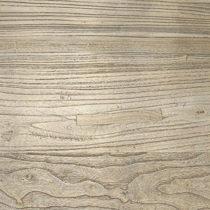 Dalton Reclaimed Elm Wood 1.5m Dining Table - Rustic Natural