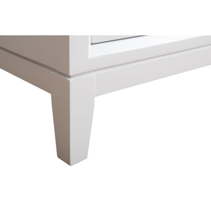 Vanity Art Bathroom Vanity with Ceramic Sink and Engineered Marble Top