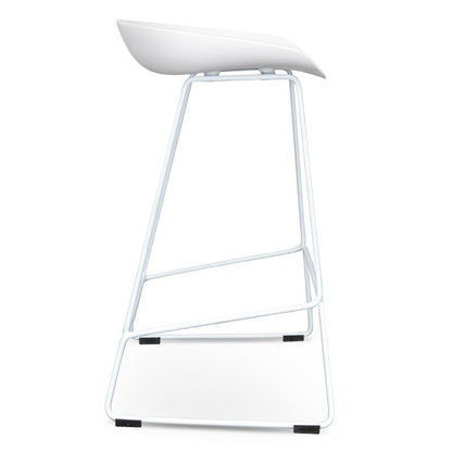 Allen 65cm Bar Stool - White