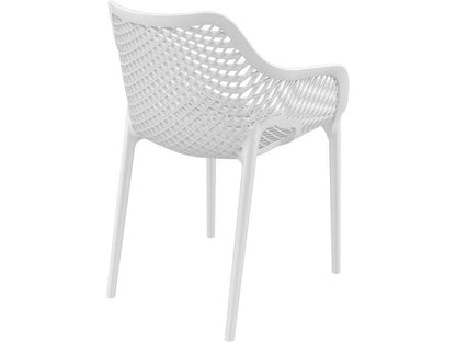 Aro Indoor / Outdoor Dining Armchair - White