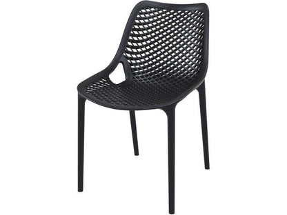 Aro Indoor / Outdoor Dining Chair - Black