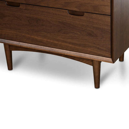 Asta 4 Drawer Chest Tallboy - Walnut