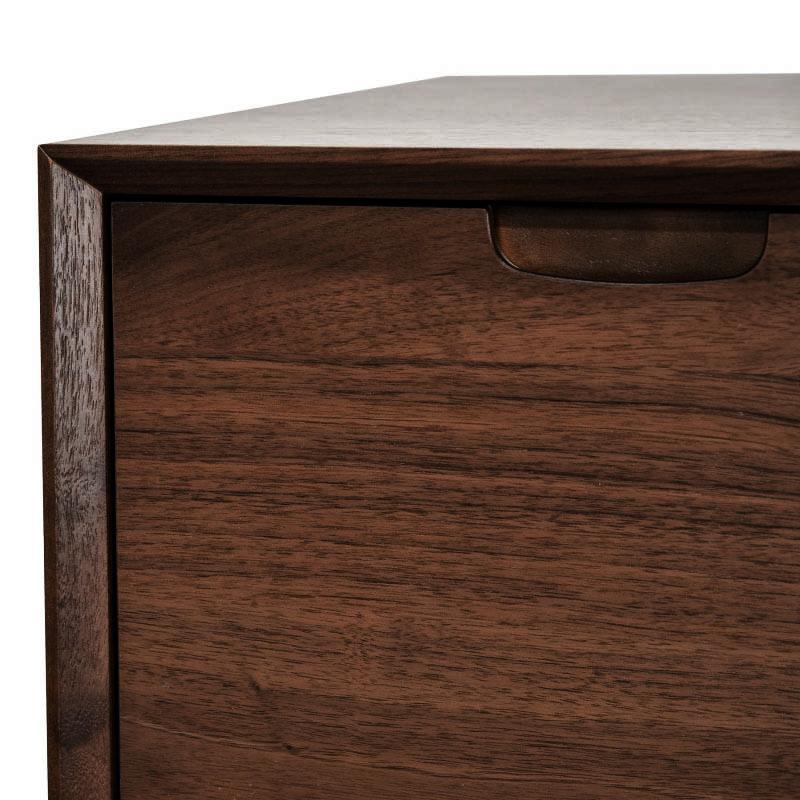 Asta 4 Drawer Chest Tallboy - Walnut