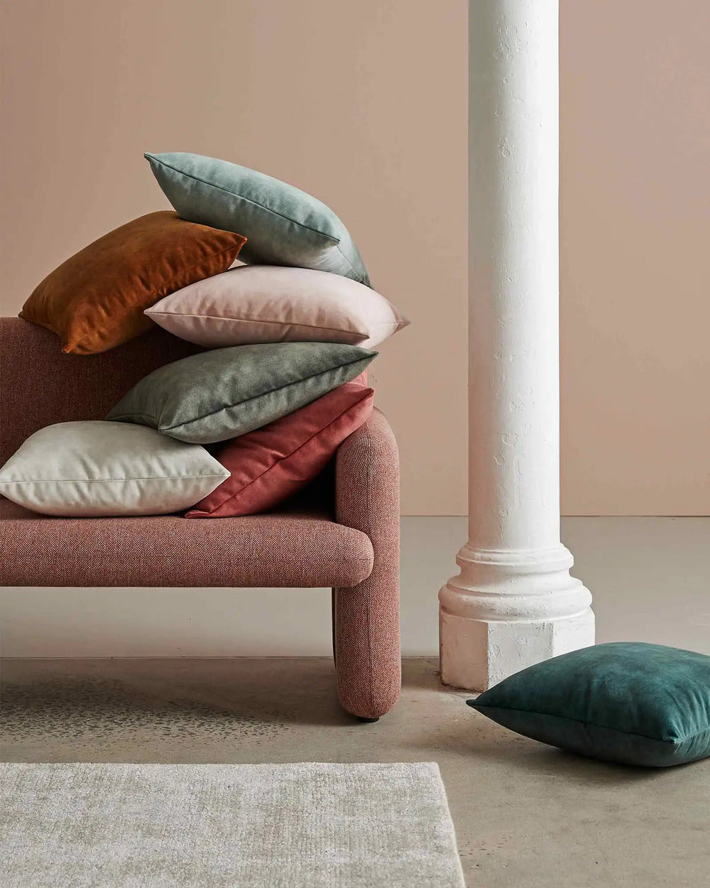 Ava 50x 50cm Velvet Cushion