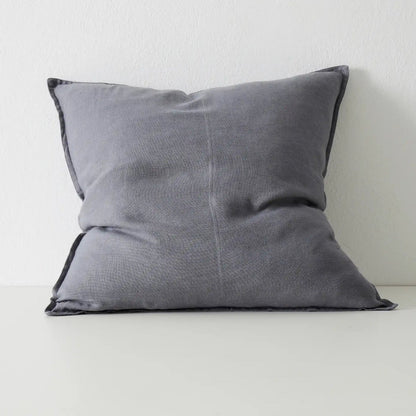 Como Linen Stonewashed Vintage Look Cushion