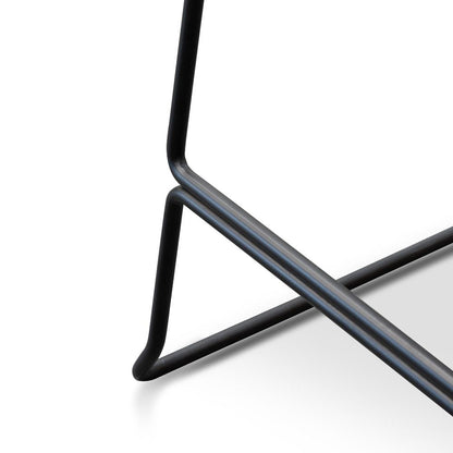 Bailey 65cm Rattan Cord Seat Bar Stool - Black