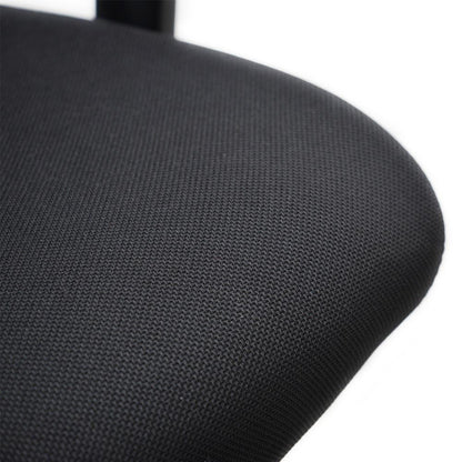 Benson Mesh Fabric Office Chair With Head Rest - Black
