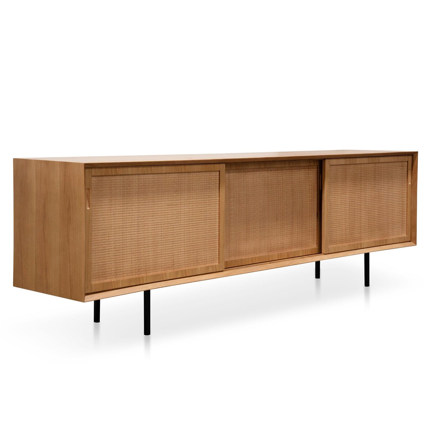 Bolton 2.2m Wooden TV Unit - Natural - Last One
