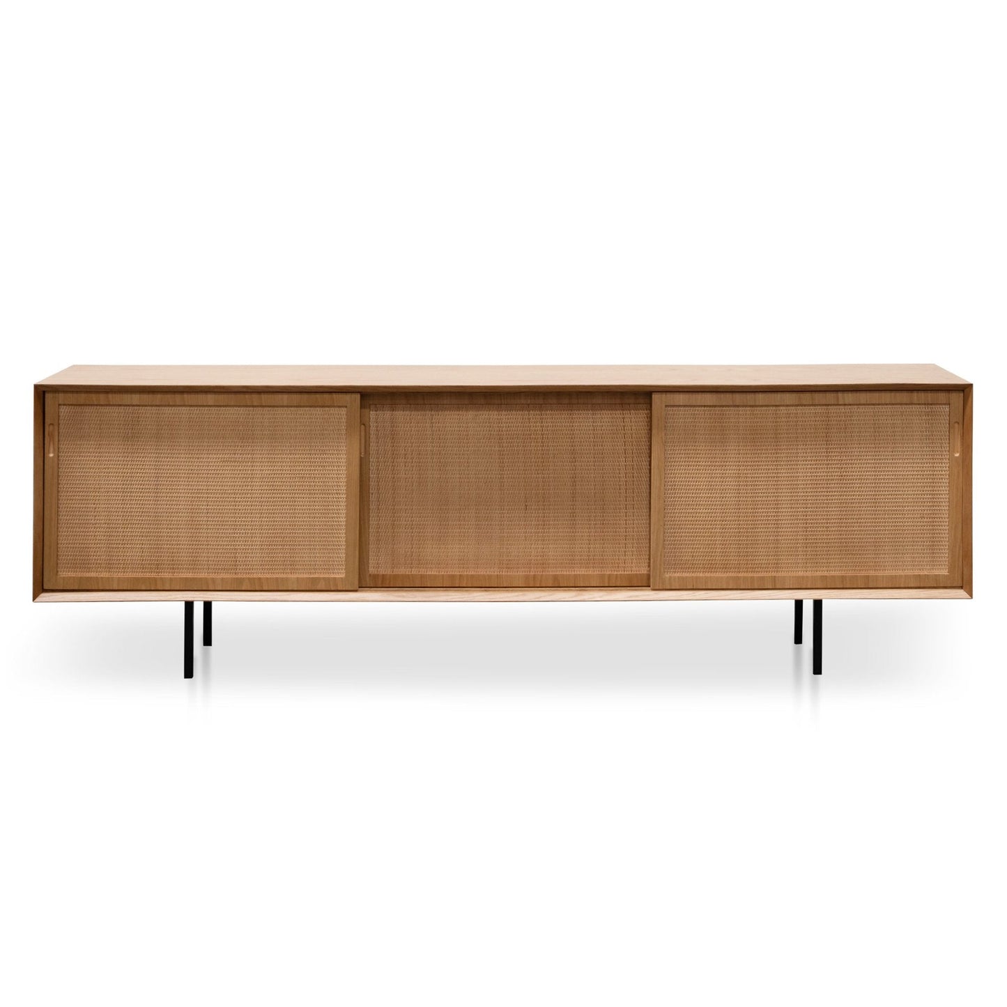 Bolton 2.2m Wooden TV Unit - Natural - Last One