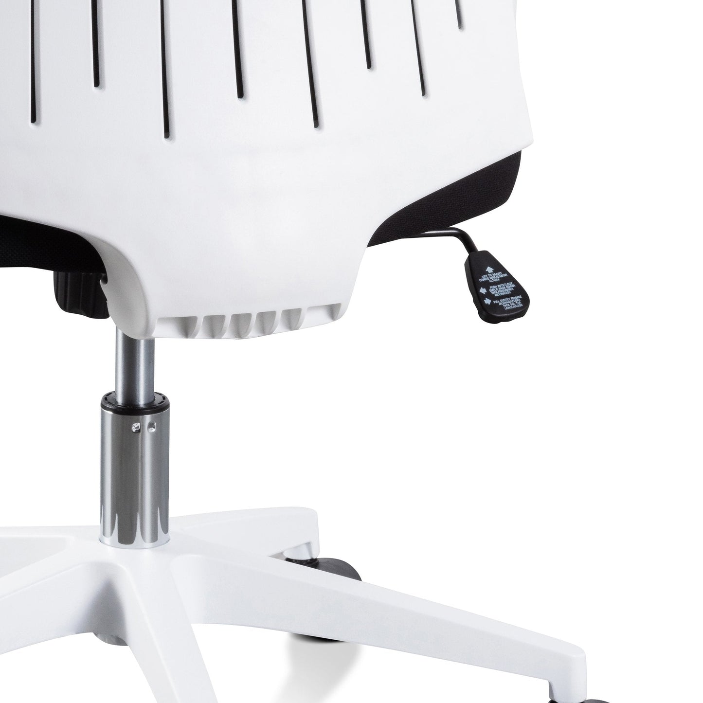 Caleb Mesh Office Chair - Black and White