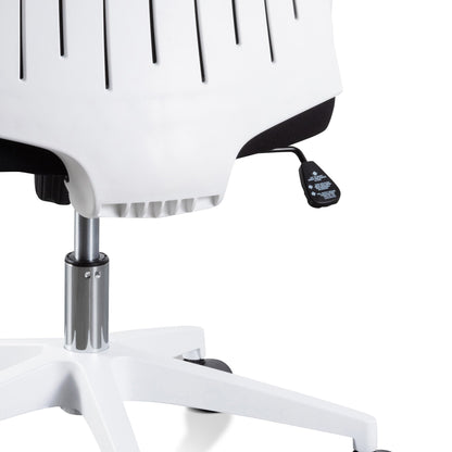 Caleb Mesh Office Chair - Black and White